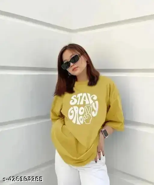 Oversized tshirt fashion Lavender colour Fabric-cotton sinker biowash (s) (2).webp