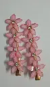 flower petal hairclip for girl (2)